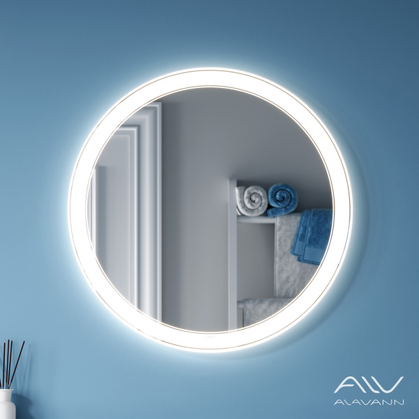 Зеркало Alavann Solis 70 свет, антизапотевание, сенсор
