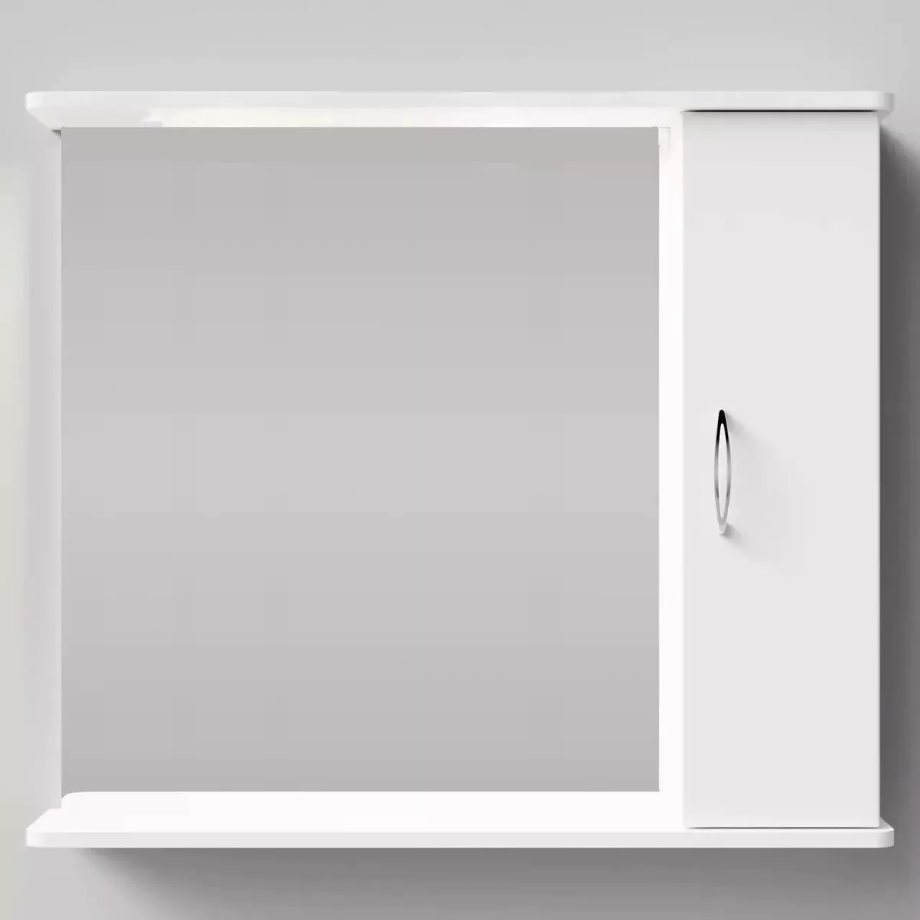 Зеркало-шкаф Vod-ok Тунис 85 R белый