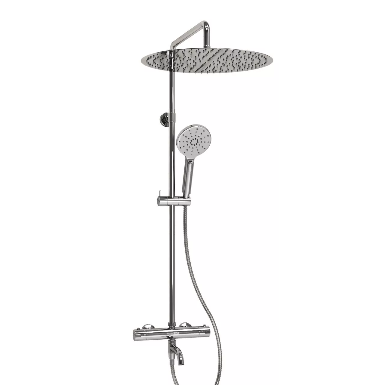 Душевая стойка WasserKraft A188.117.127.010.CH Thermo хром