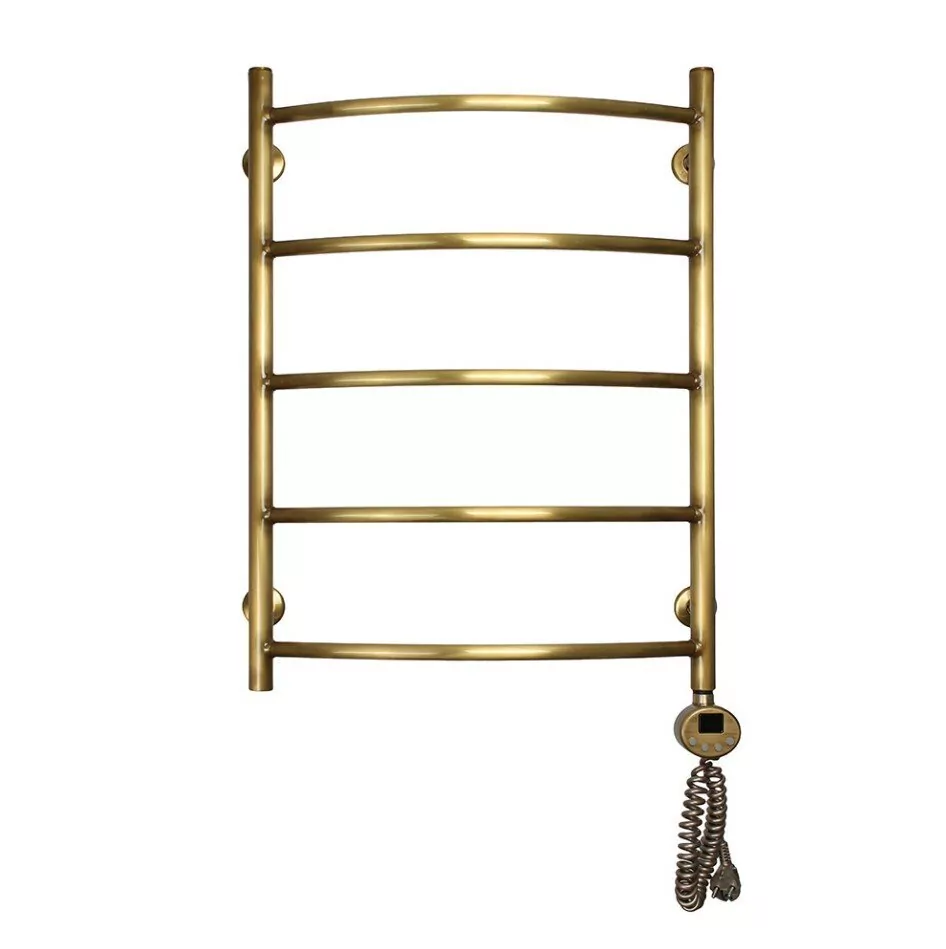 Полотенцесушитель электрический Domoterm Калипсо П5 500х700 АБР ER правый, античная бронза