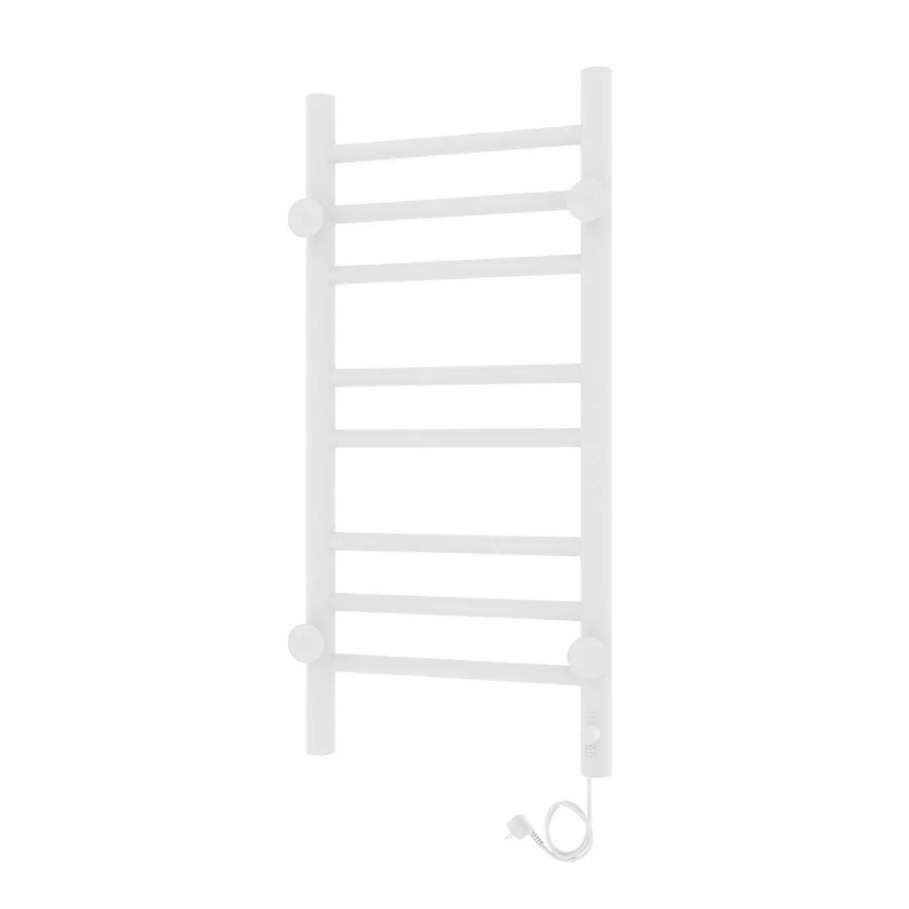 Полотенцесушитель электрический Laris Лаванда ЧК П8 300х700 левый, белый матовый