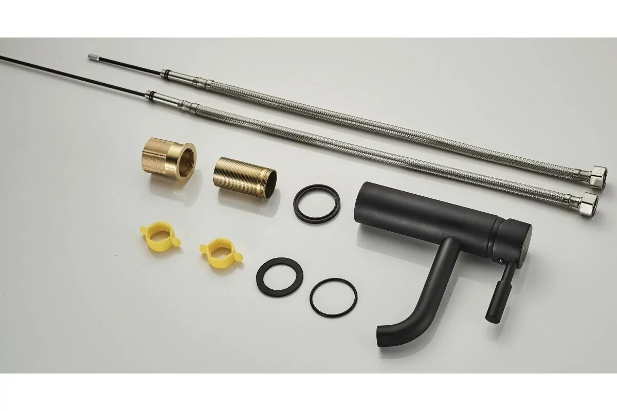 Смеситель для раковины ALMAes Sona TVZ-0905 черный матовый