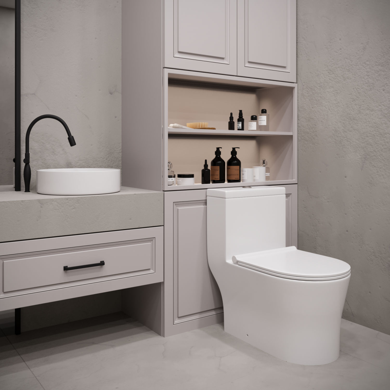 Унитаз Stella Polar Толедо KN6291000 напольный, белый