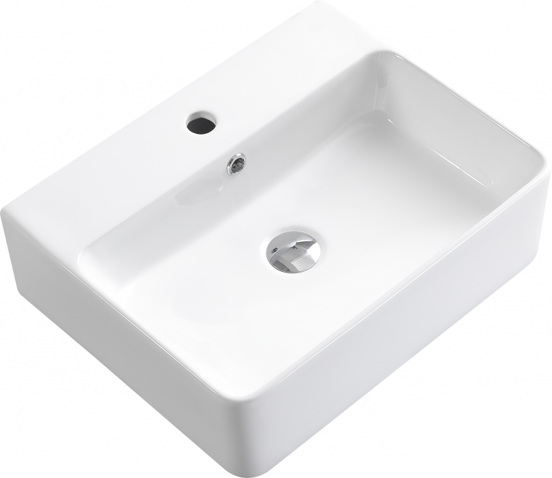 Раковина накладная Esbano CIRCON-52 (white) 520x420x155