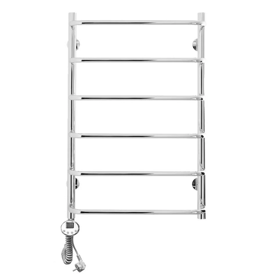 Полотенцесушитель электрический Domoterm Стефано П6 500x800 EL, хром