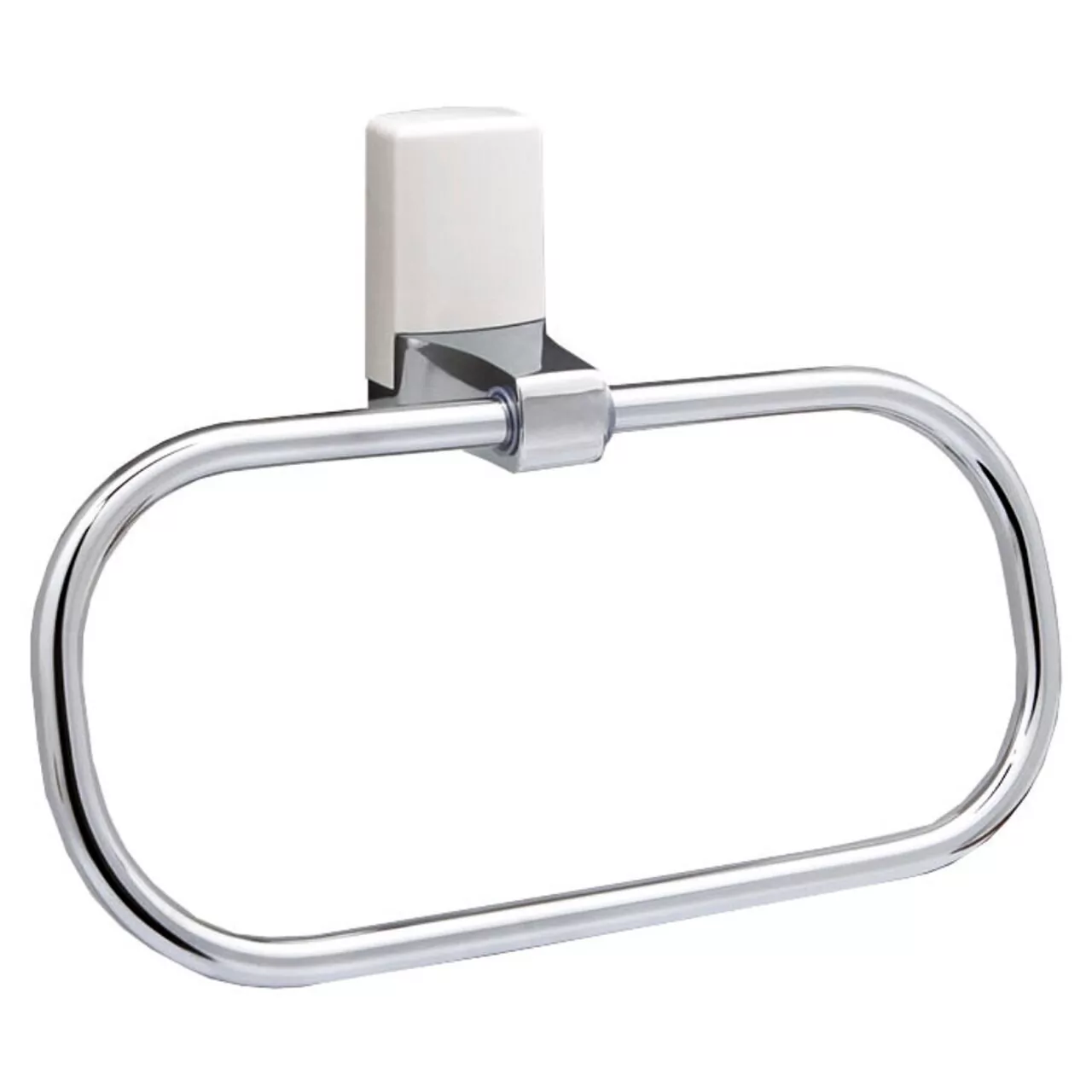 Полотенцедержатель WasserKraft K-5060WHITE хром/белый