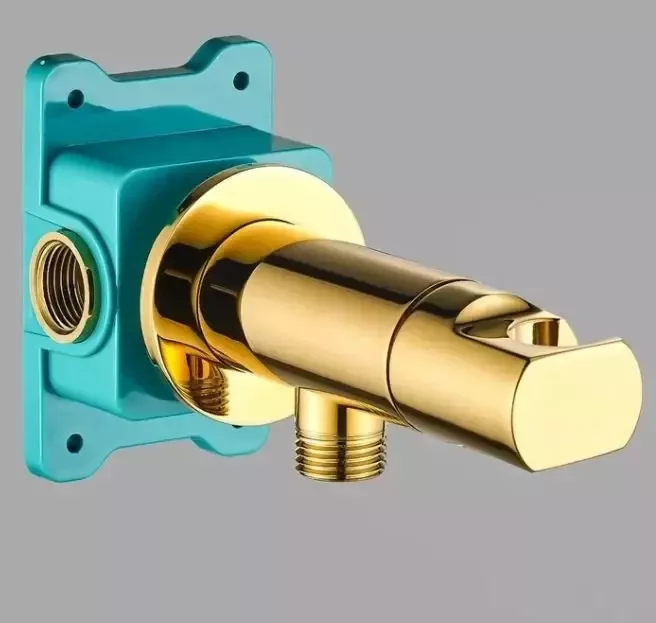 Смеситель с гигиеническим душем ALMAes Benito AL-859-08 золото