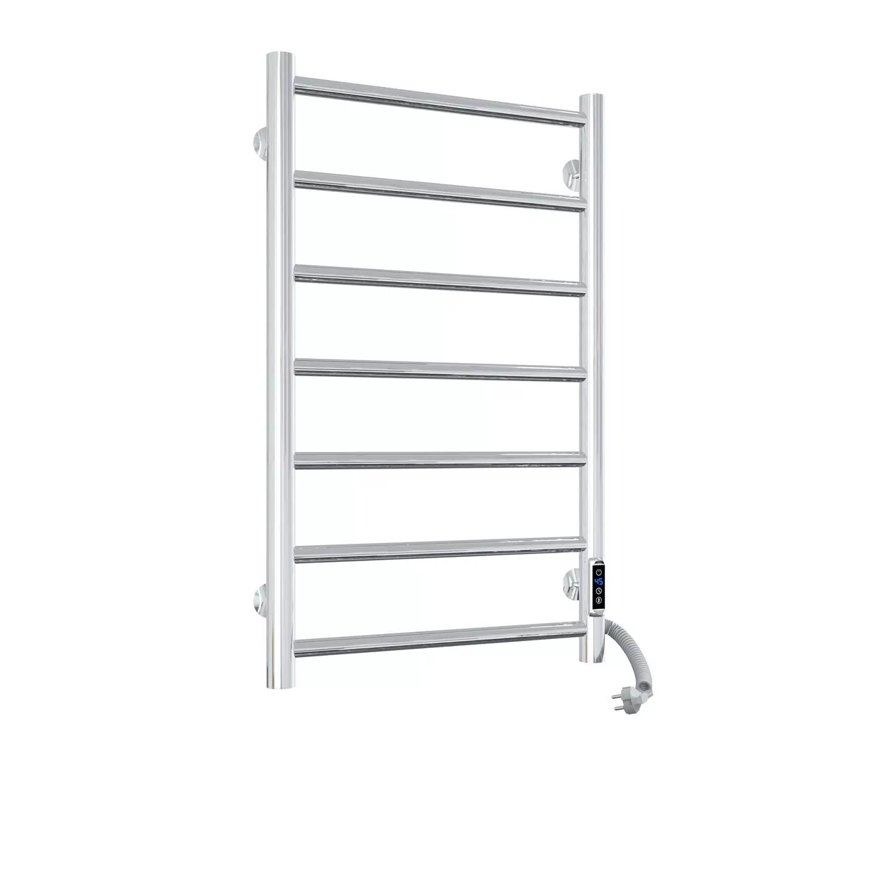 Полотенцесушитель электрический Laris Джаз П7 400х700 с терморегулятором, правый, хром