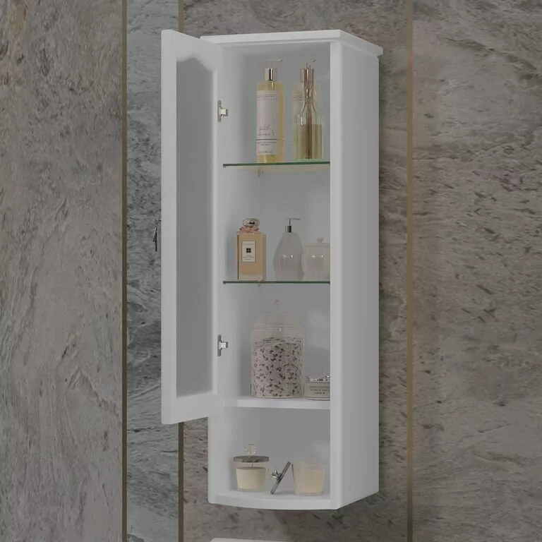 Шкаф навесной Opadiris Риспекто 30 L, белый матовый