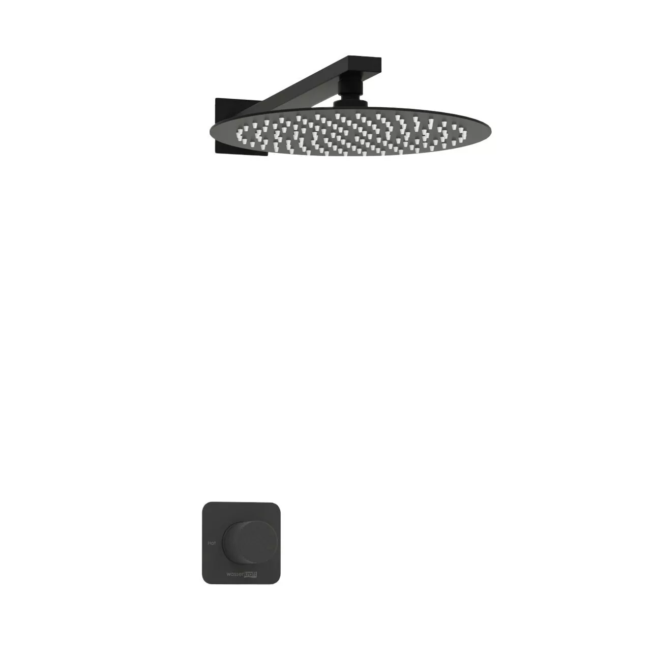 Душевой комплект WasserKraft Fulda A5251.219.258 черный Soft-touch