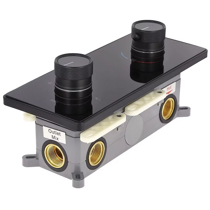 Душевой комплект ALMAes Tiber TVZ-8805 черный матовый