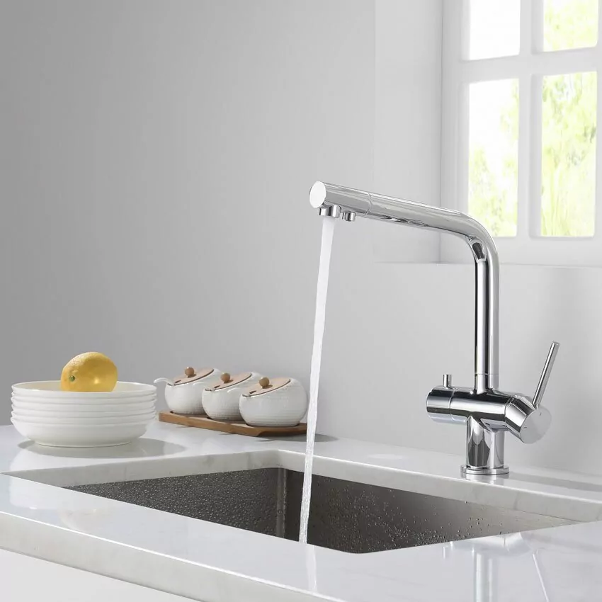 Смеситель для кухни Timo Saona 2396/00F хром