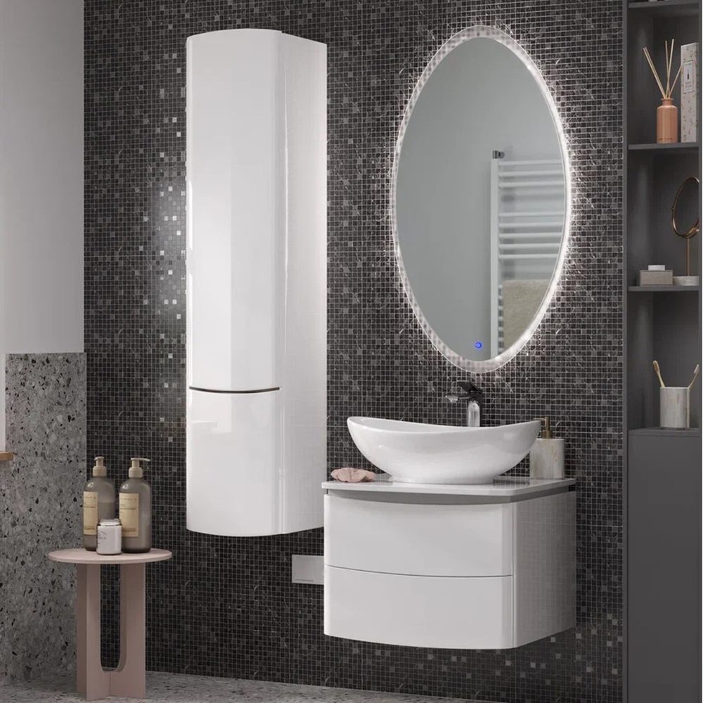 Пенал Velvex Luna 35 см, белый