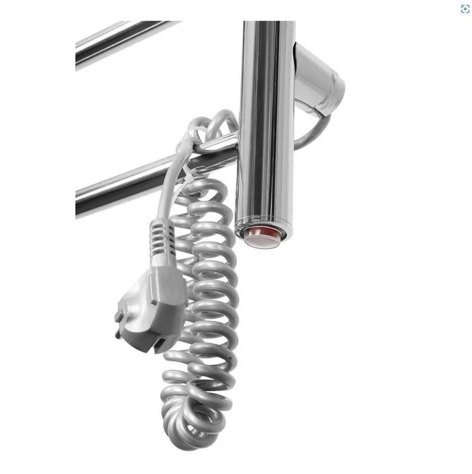 Полотенцесушитель электрический Domoterm Аврора 109-6 40х80 EK R правый, хром