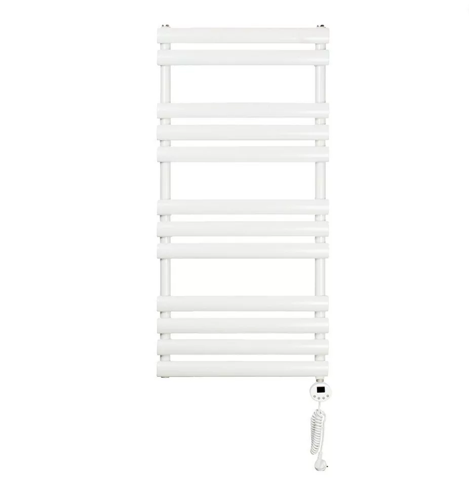 Полотенцесушитель электрический Domoterm Альфа П12 500х1130 ER правый, белый матовый