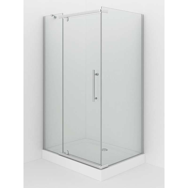 Душевой уголок Erlit ER10112H-C1 120х90 прямоугольный, без поддона, прозрачное стекло, хром Душевой уголок Erlit ER10112H-C1 120х90 прямоугольный, без поддона, прозрачное стекло, хром
