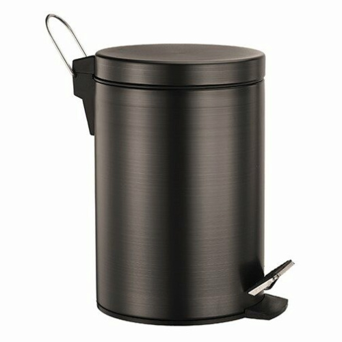 Ведро для мусора WasserKRAFT K-655 5L темная бронза от магазина Vanna-Vanna.ru!