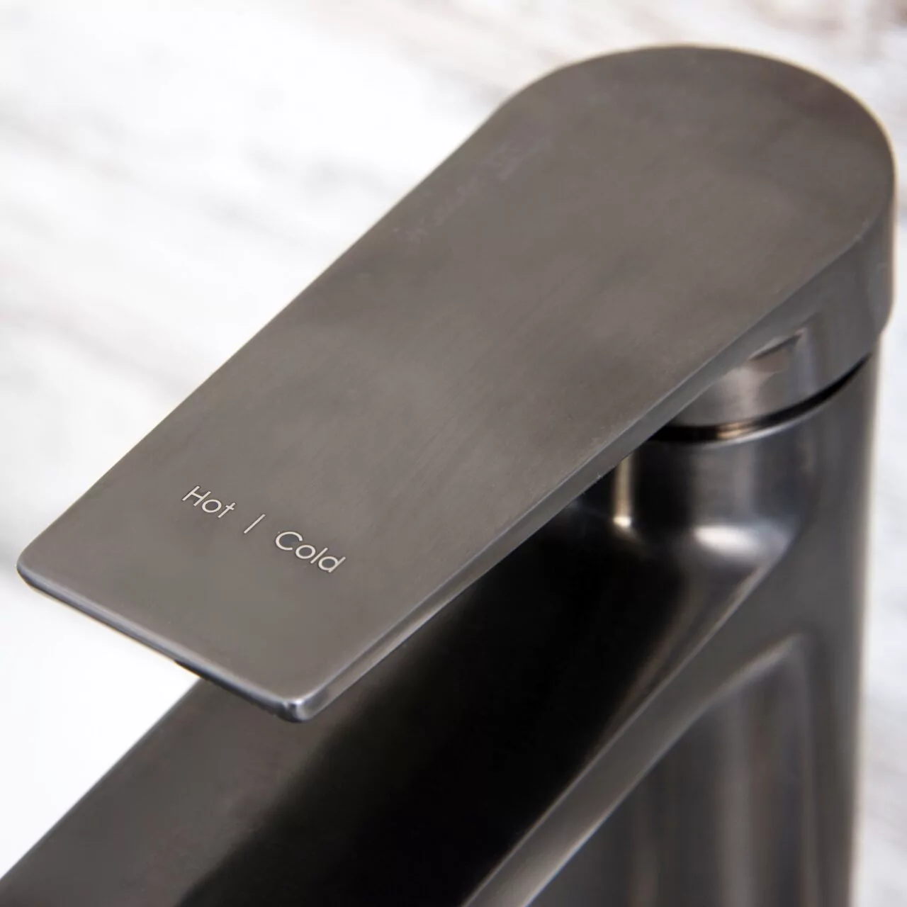 Смеситель для раковины WasserKRAFT Wiese 8403H оружейная сталь