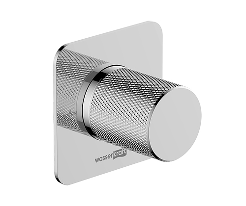 Переключатель WasserKraft A293 на 2 выхода, встраиваемый, хром