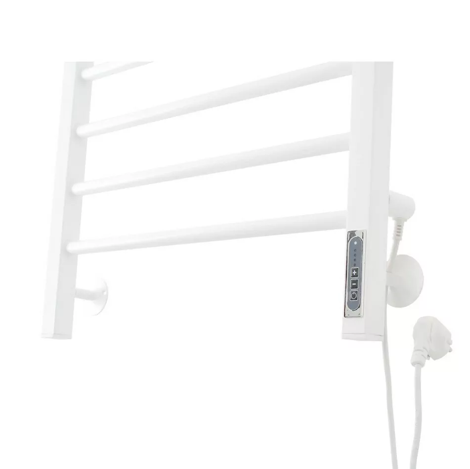 Полотенцесушитель электрический Domoterm Куба П10 500x1000 EK R правый, белый матовый