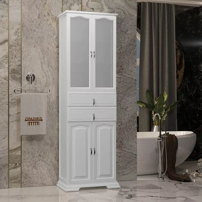 Пенал Opadiris Риспекто 60 белый матовый