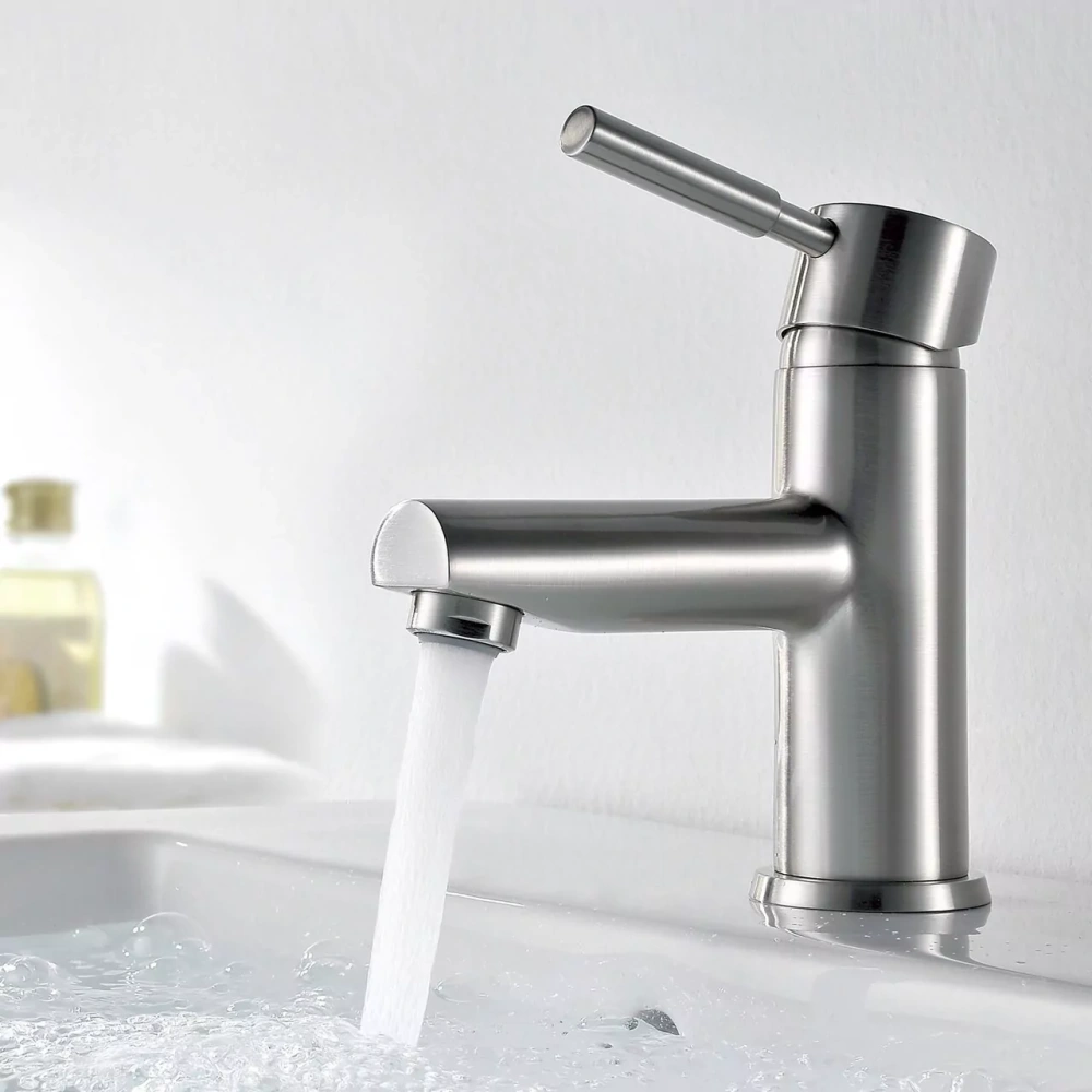 Смеситель для раковины WasserKraft Wern 4203 никель от магазина Vanna-Vanna.ru!