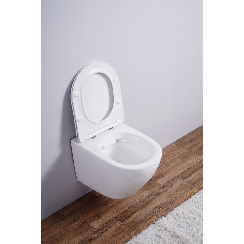 Унитаз подвесной Esbano AZALEA (White) 480x365x360