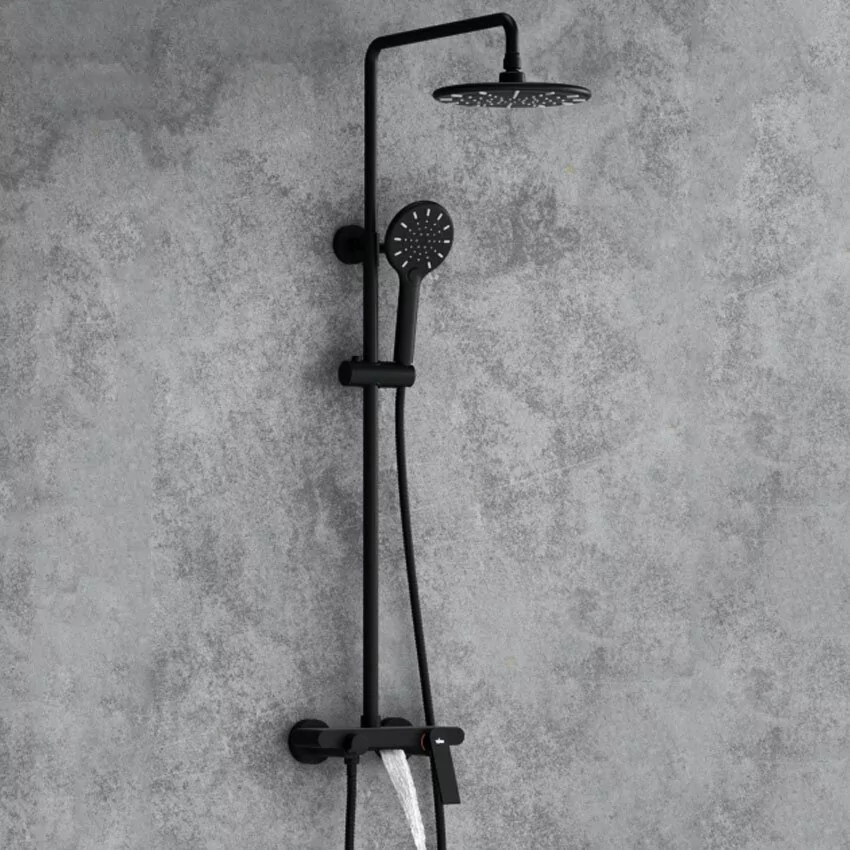 Душевая стойка Timo Anni SX-2710/03 черный матовый