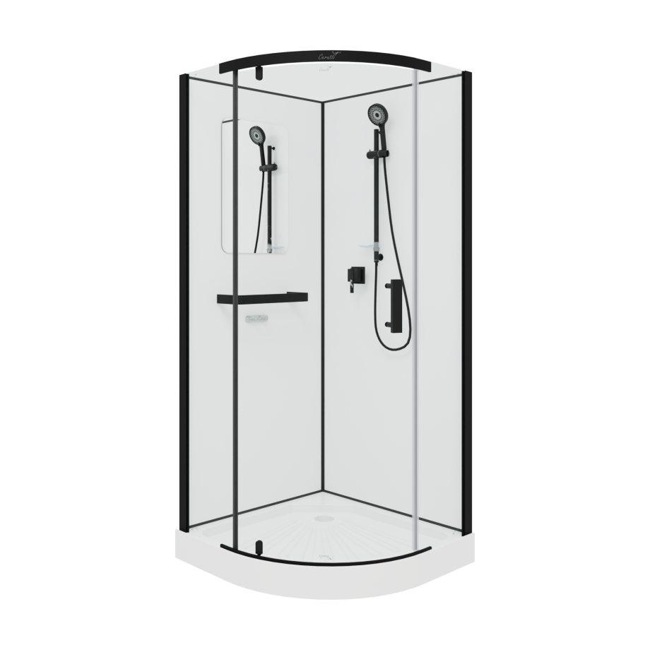 Душевая кабина Cerutti Spa KORRA90B (90x90x205)