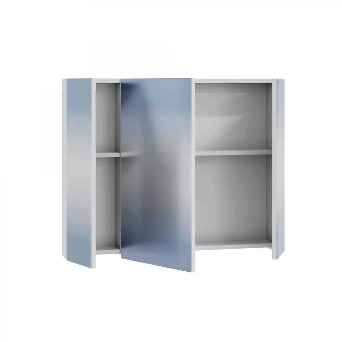 Зеркало-шкаф Санта Аврора 80 белый