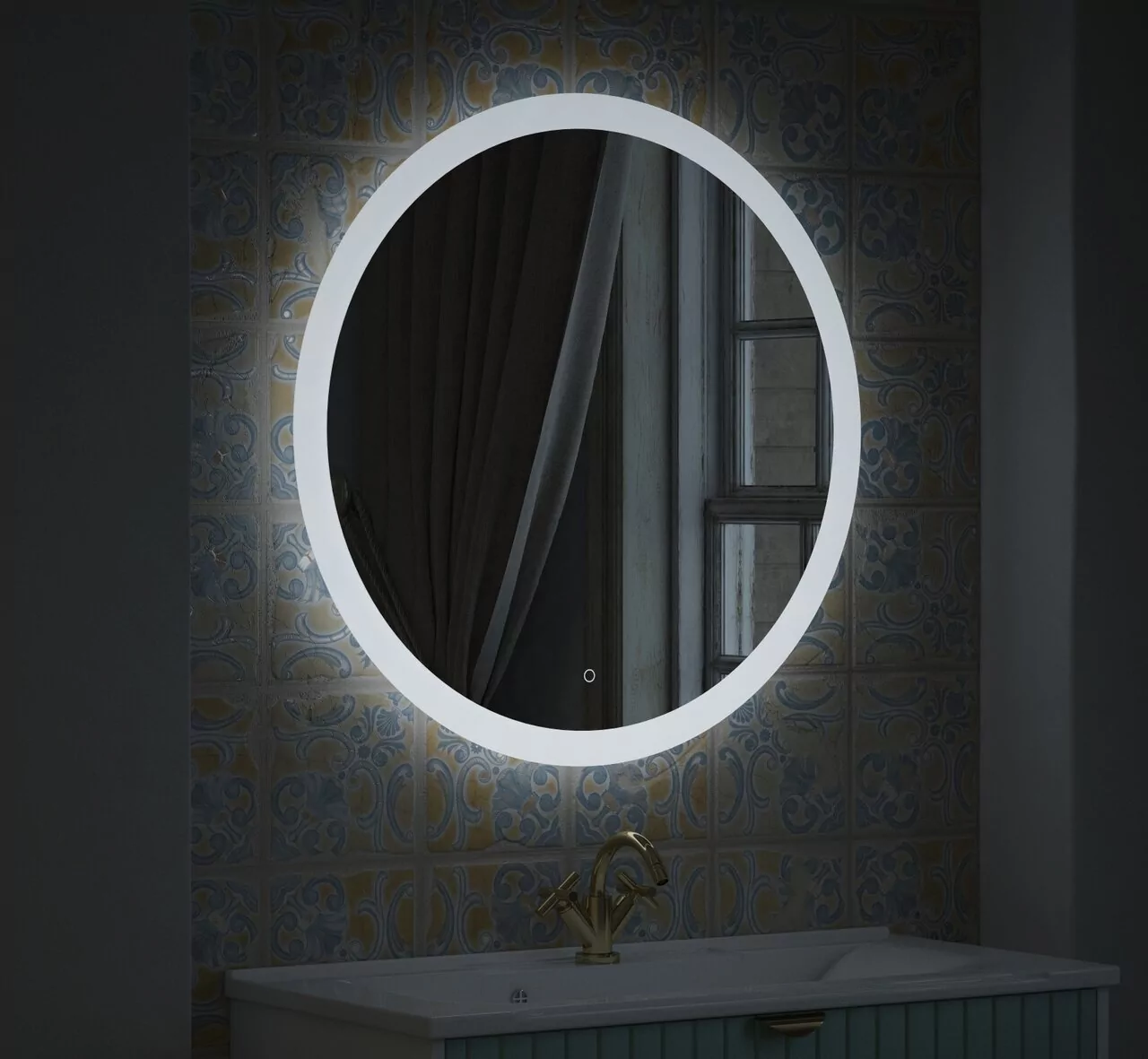 Зеркало Corozo Мицар D770 свет