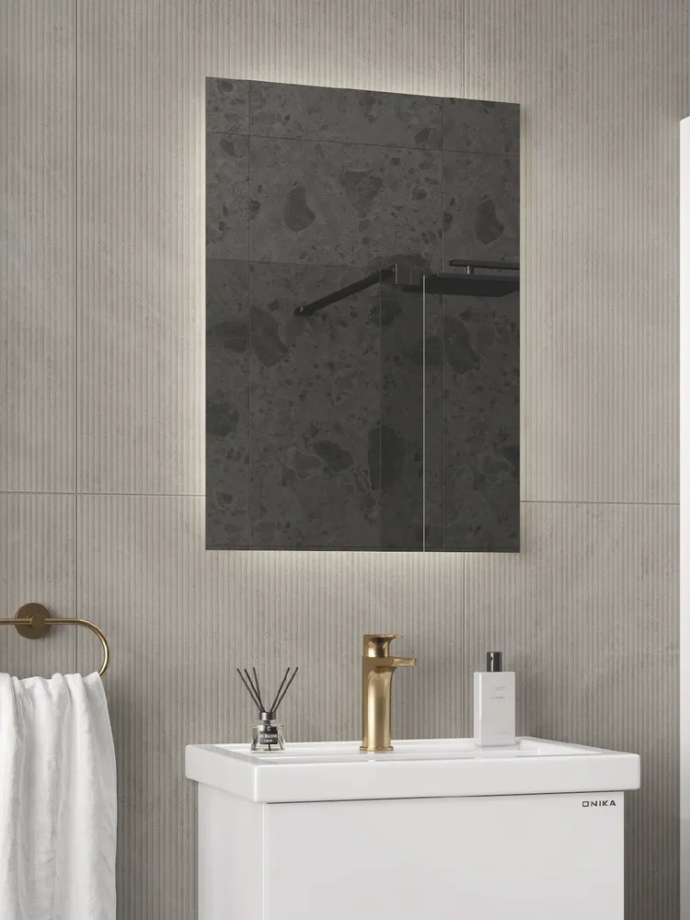 Зеркало Onika Люма 50 с LED подсветкой