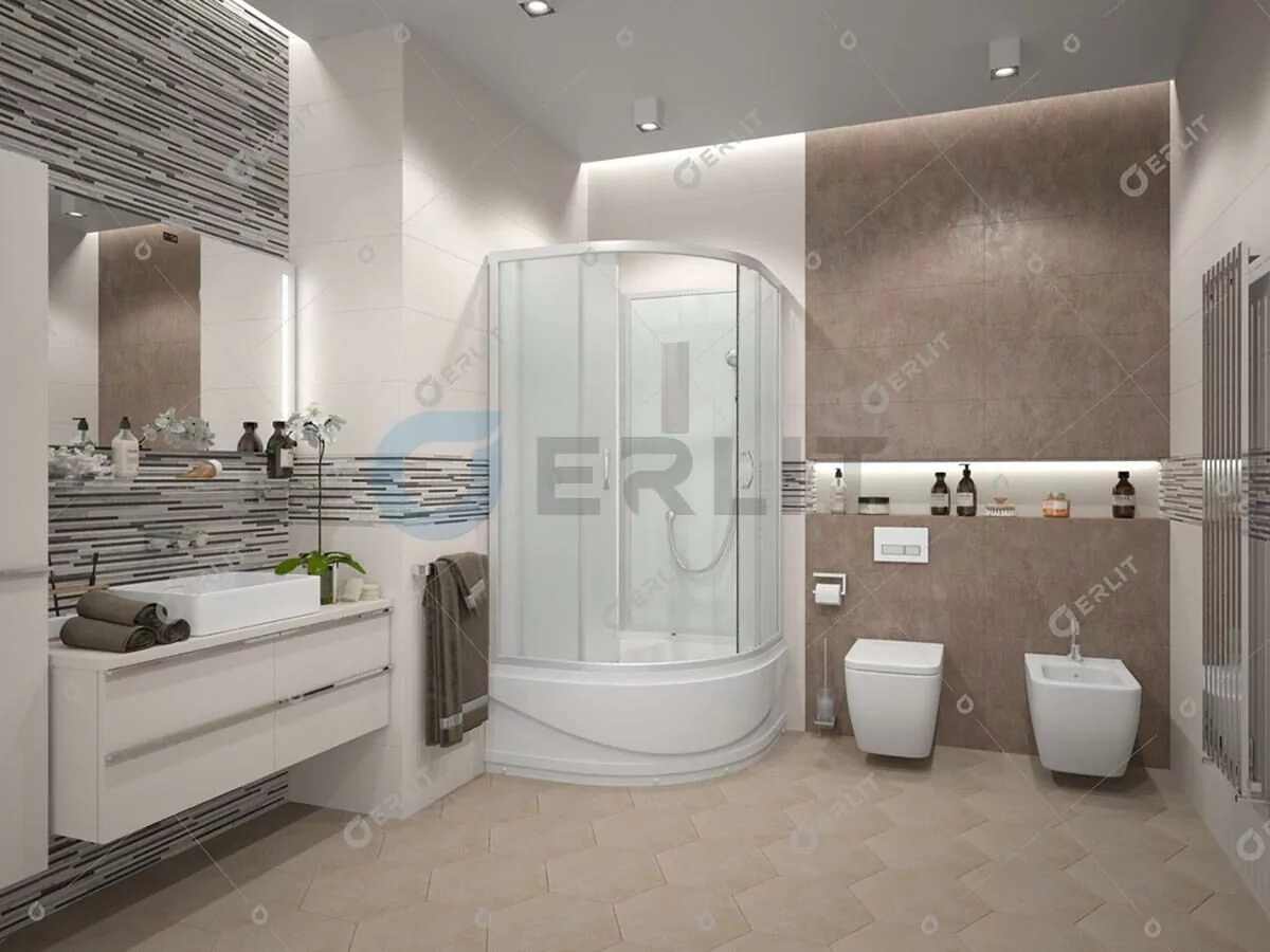 Душевая кабина Erlit ER3509TPE-C3-RUS 90x90 без крыши от магазина Vanna-Vanna.ru!