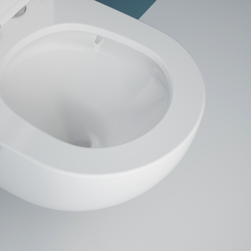Унитаз подвесной Esbano GARDENA-49T (White)   490x360x360 от магазина Vanna-Vanna.ru!