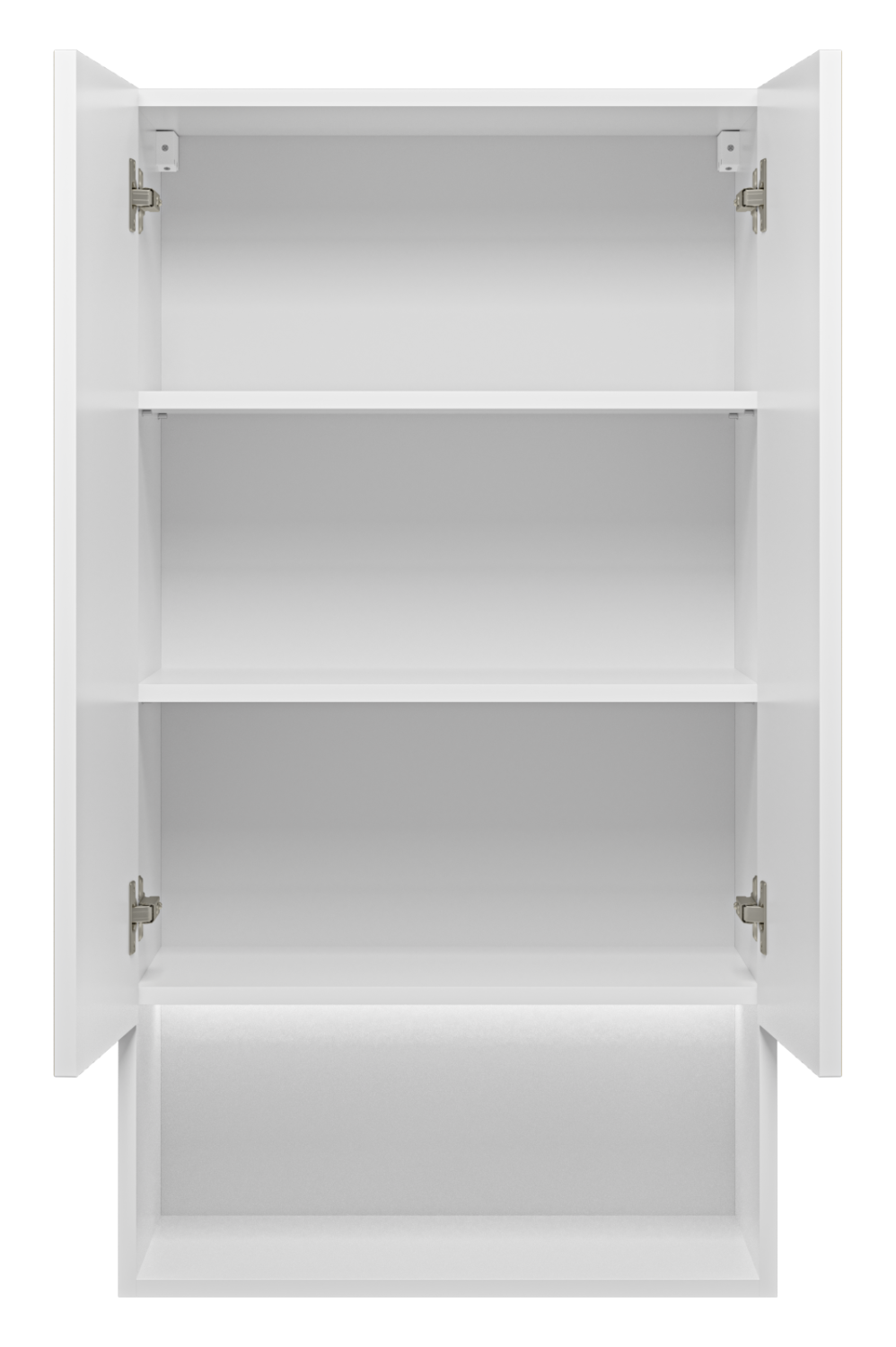 Шкаф навесной Brevita Vega 60 белый/золото