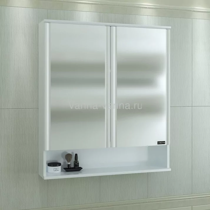 Зеркало-шкаф Санта Вегас 80 белый