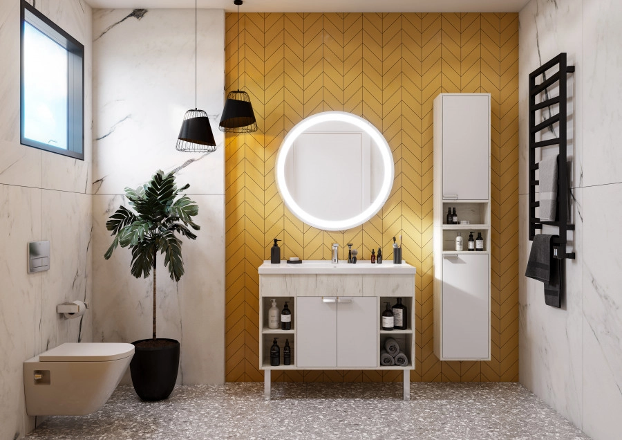 Зеркало AQUATON Анелло 85