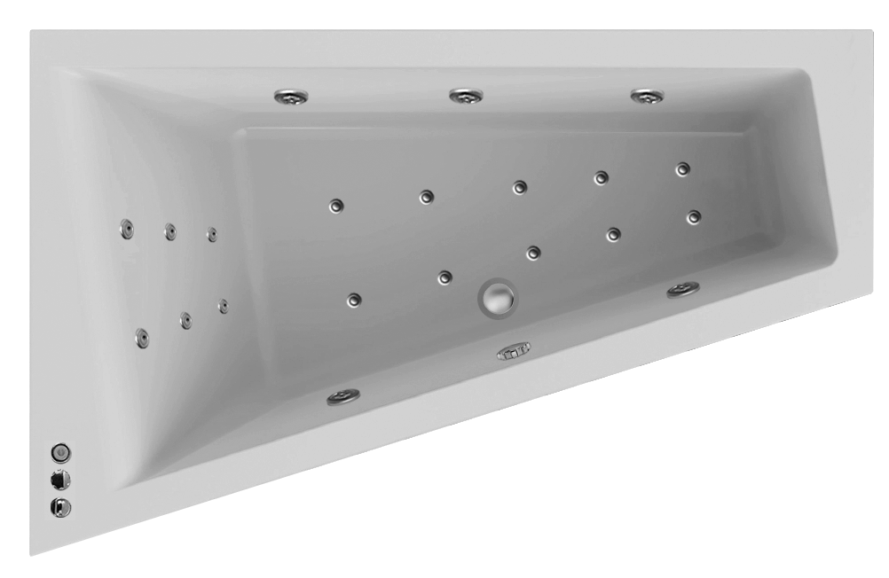 Ванна акриловая Vayer Tessa L 170х100