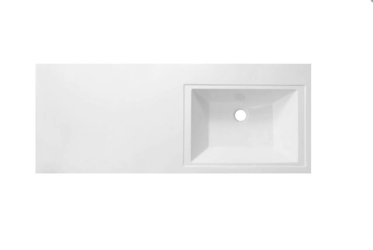 Тумба напольная Corozo Леон 68 с раковиной Мадлен 130 L под стиральную машину, белая от магазина Vanna-Vanna.ru!