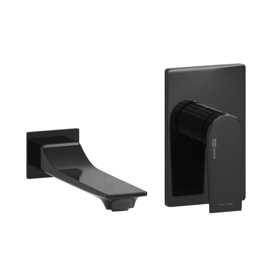 Смеситель для раковины WasserKraft Glan A66553 черный глянец