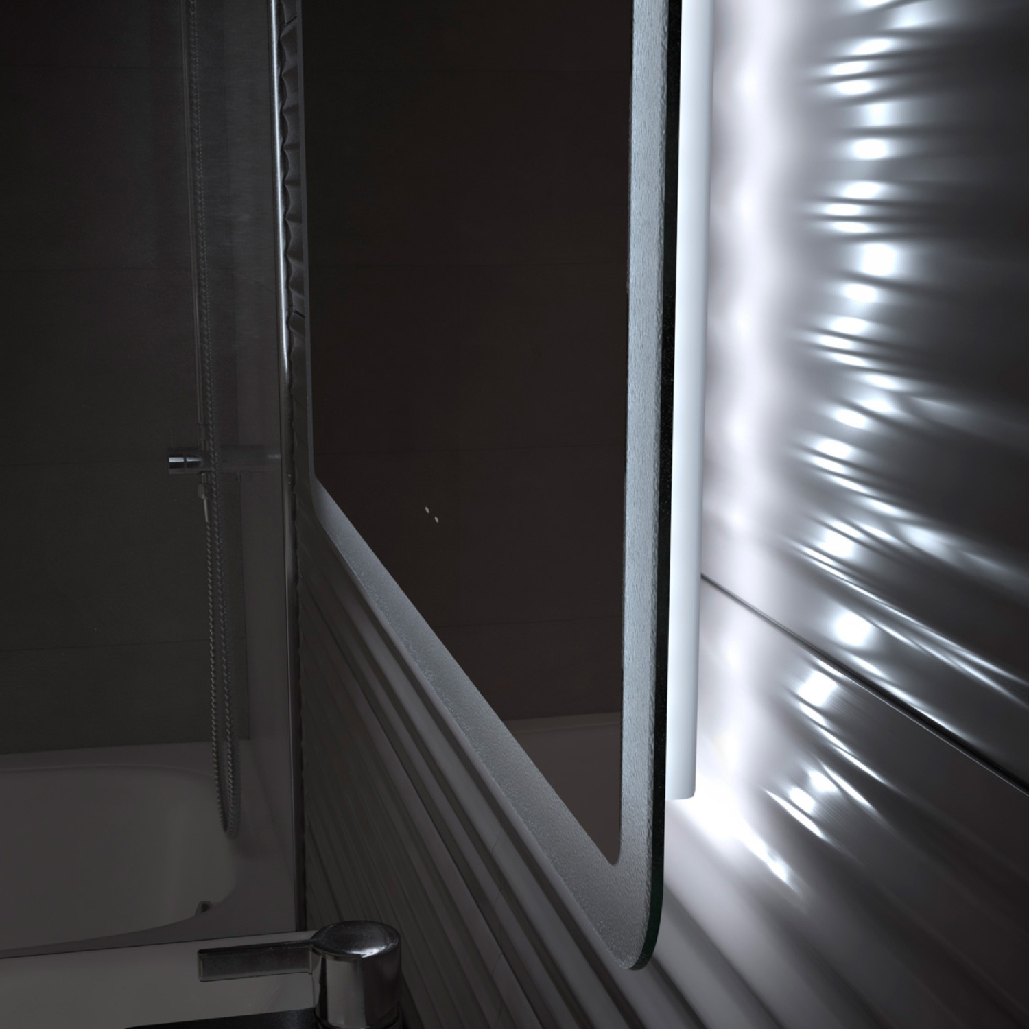 Зеркало Vigo Wing Comfort 60 свет, сенсор