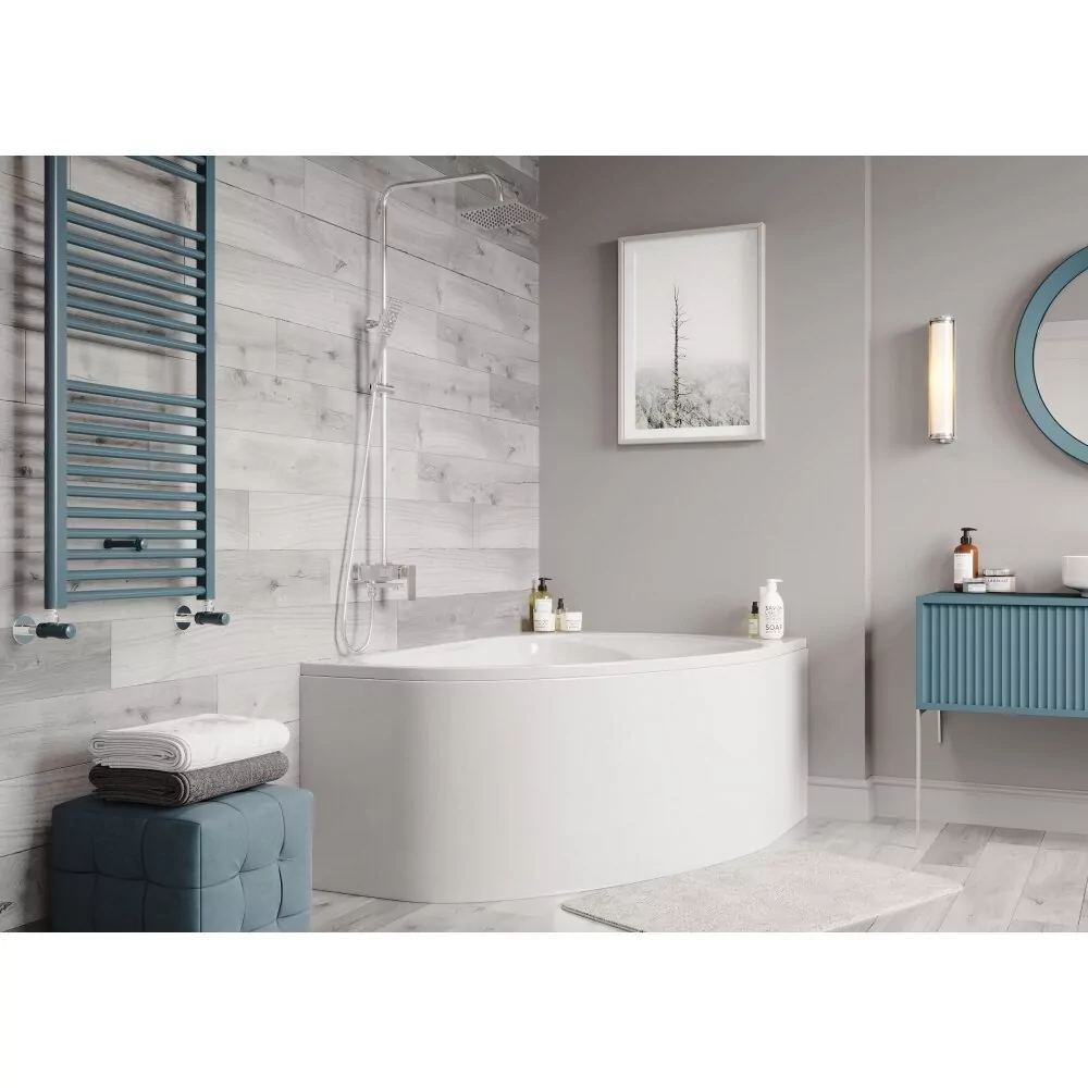 Ванна акриловая VagnerPlast Flora 150x100x43 правая