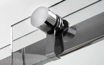 Душевой уголок WasserKraft Dinkel 58R10 120х100 прямоугольный, без поддона, прозрачное стекло, хром от магазина Vanna-Vanna.ru!