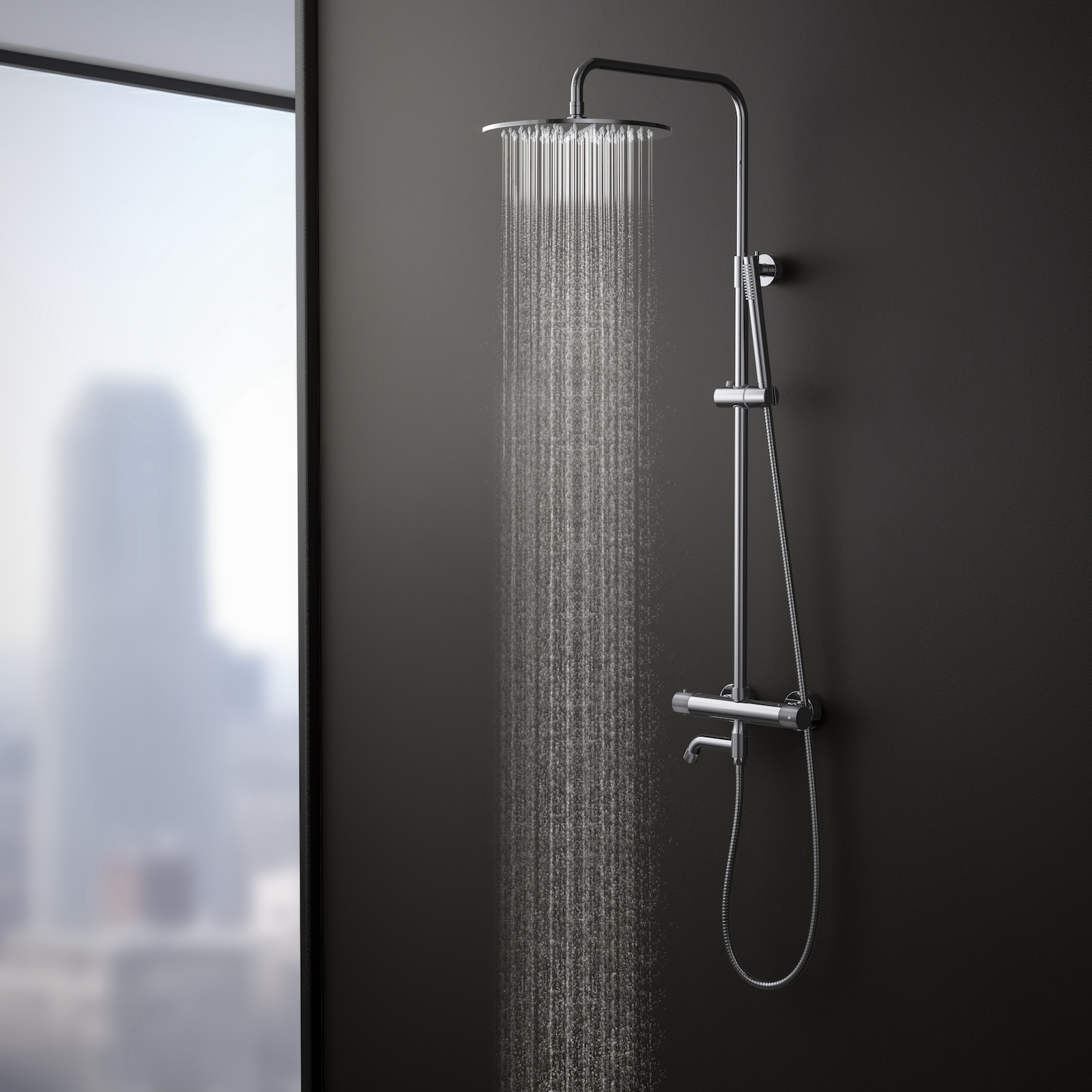 Душевая система с термостатом Timo Saona SX-2380/00 хром