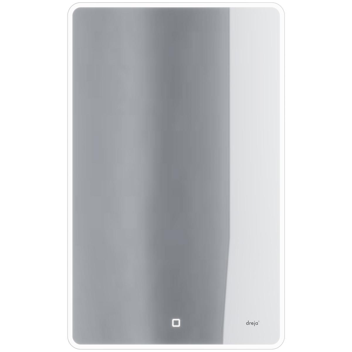 Зеркало Dreja Point 50x80 см, белый