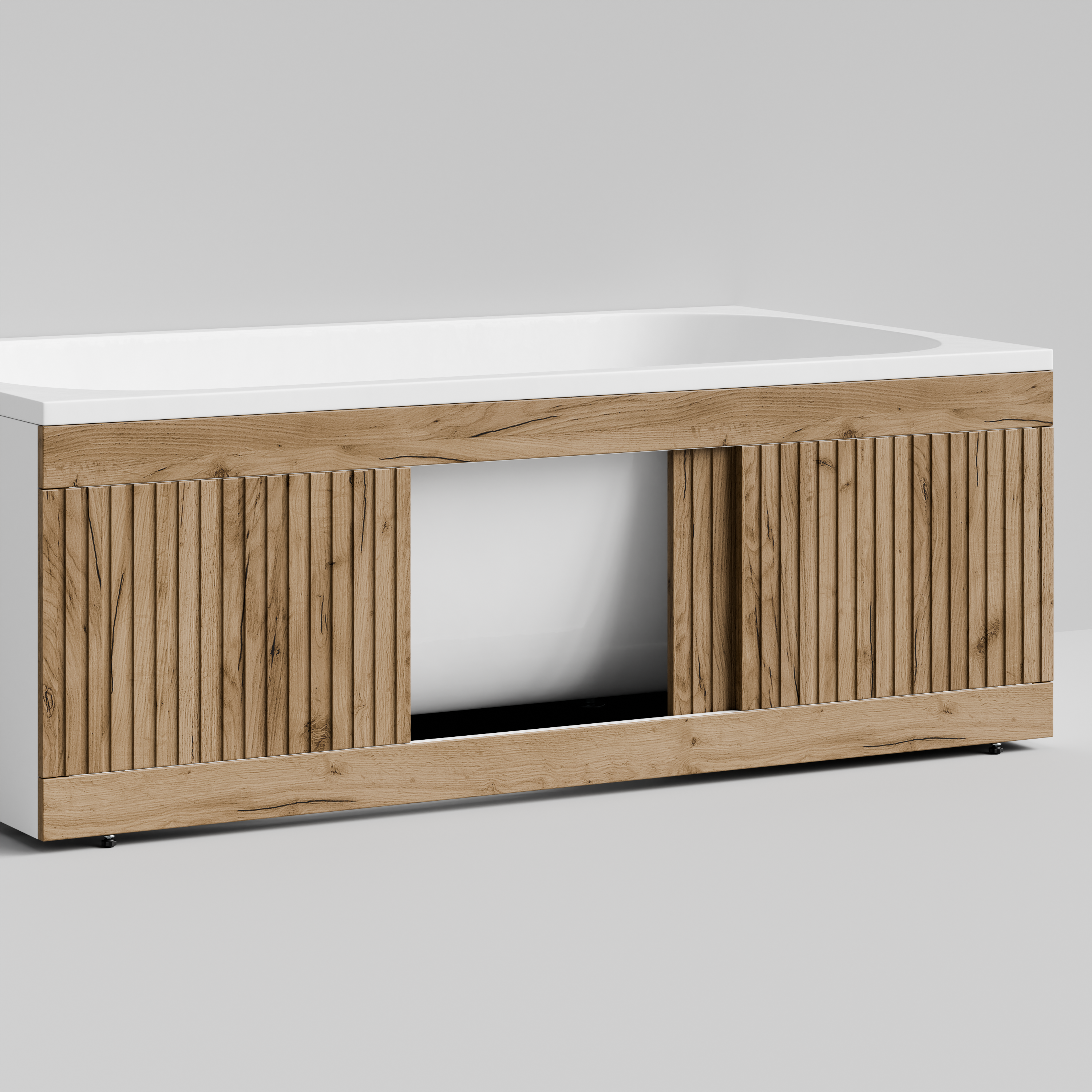 Экран под ванну Vod-ok Тач 150 раздвижной Дуб Тортуга