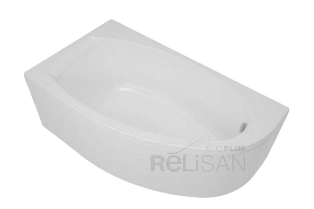 Ванна акриловая Relisan EcoPlus Нева Л 160х90