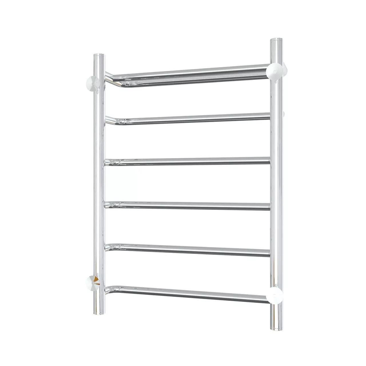 Полотенцесушитель водяной Laris Стандарт П6 500х700 с полкой, хром