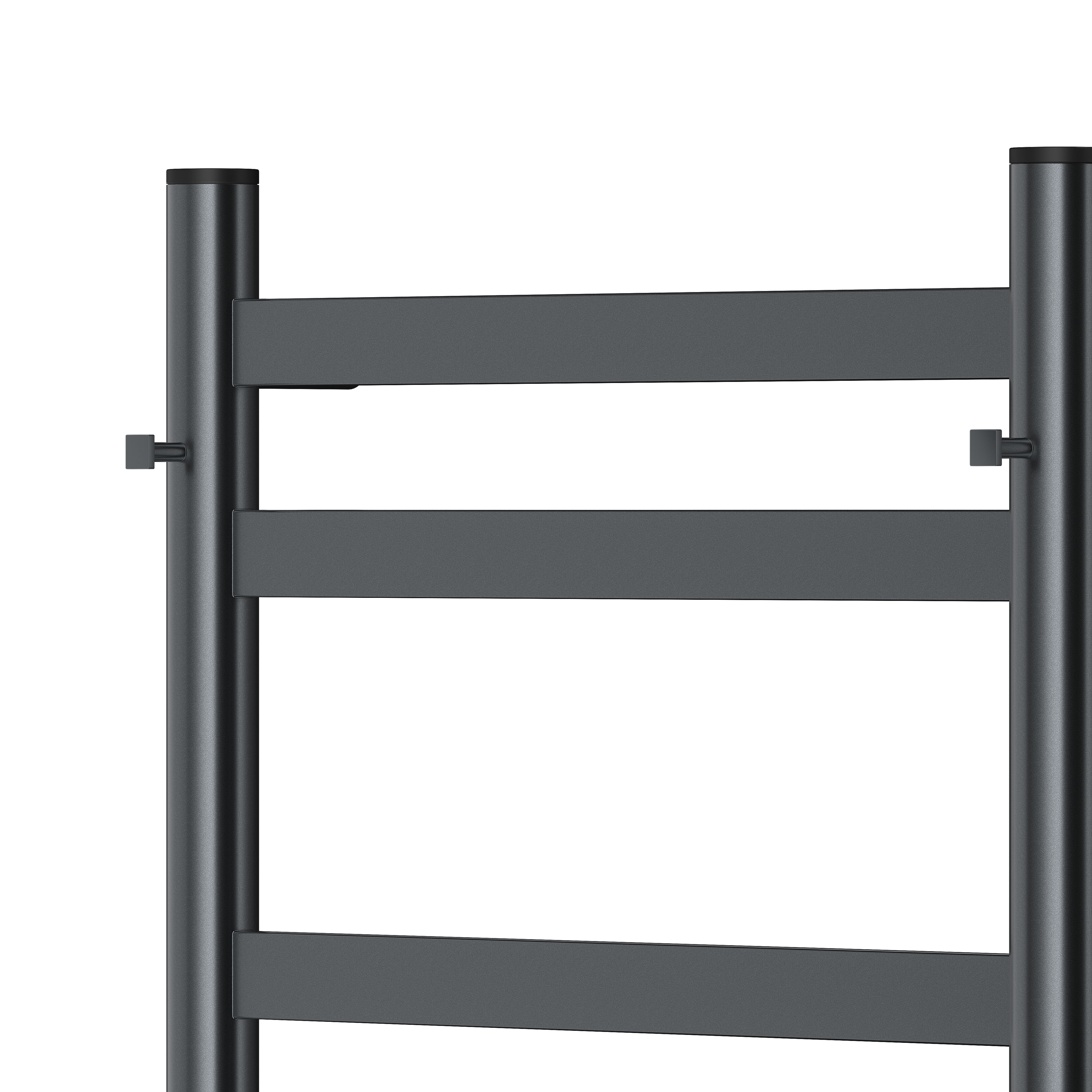 Полотенцесушитель электрический APEXTERMO Sfera SF10164GF 600x400 с крючками, графит металлик