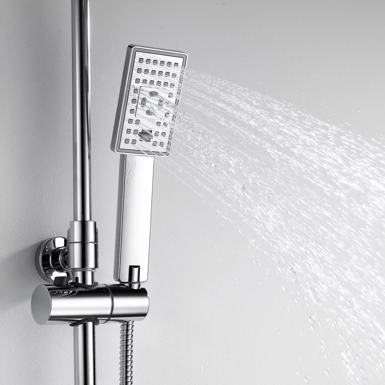 Душевая стойка WasserKraft A17702 хром